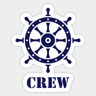 Crew (Crew Complement / Ship’s Wheel / Navy) Sticker